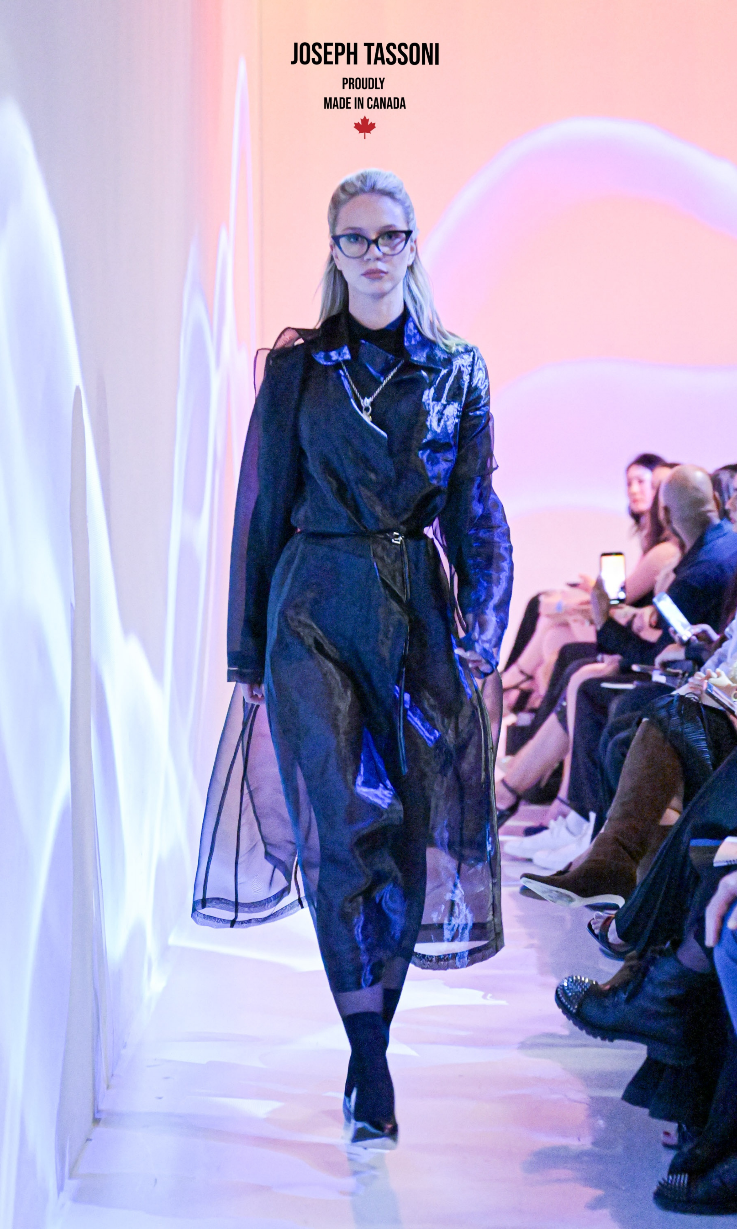 The Joseph Tassoni Illusion Full-Length Silk Organza Overlay Duster