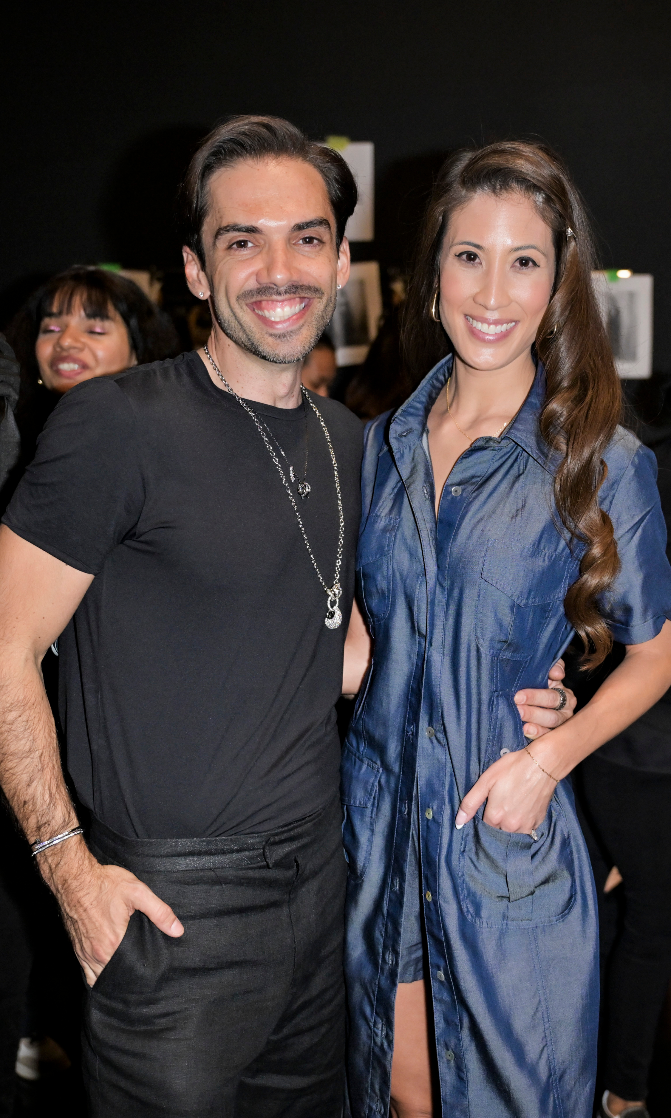 The Joseph Tassoni Ladies Silk Linen Button-Down Dress paired with Elasticized Shorts