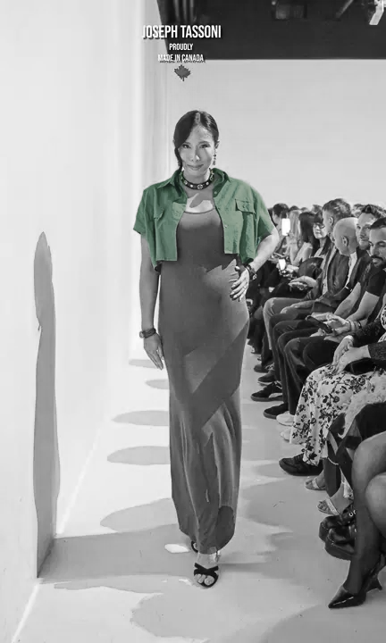 Joseph Tassoni Bamboo Scoop Neck Dress & Linen Shirt Jacket – Refined Comfort