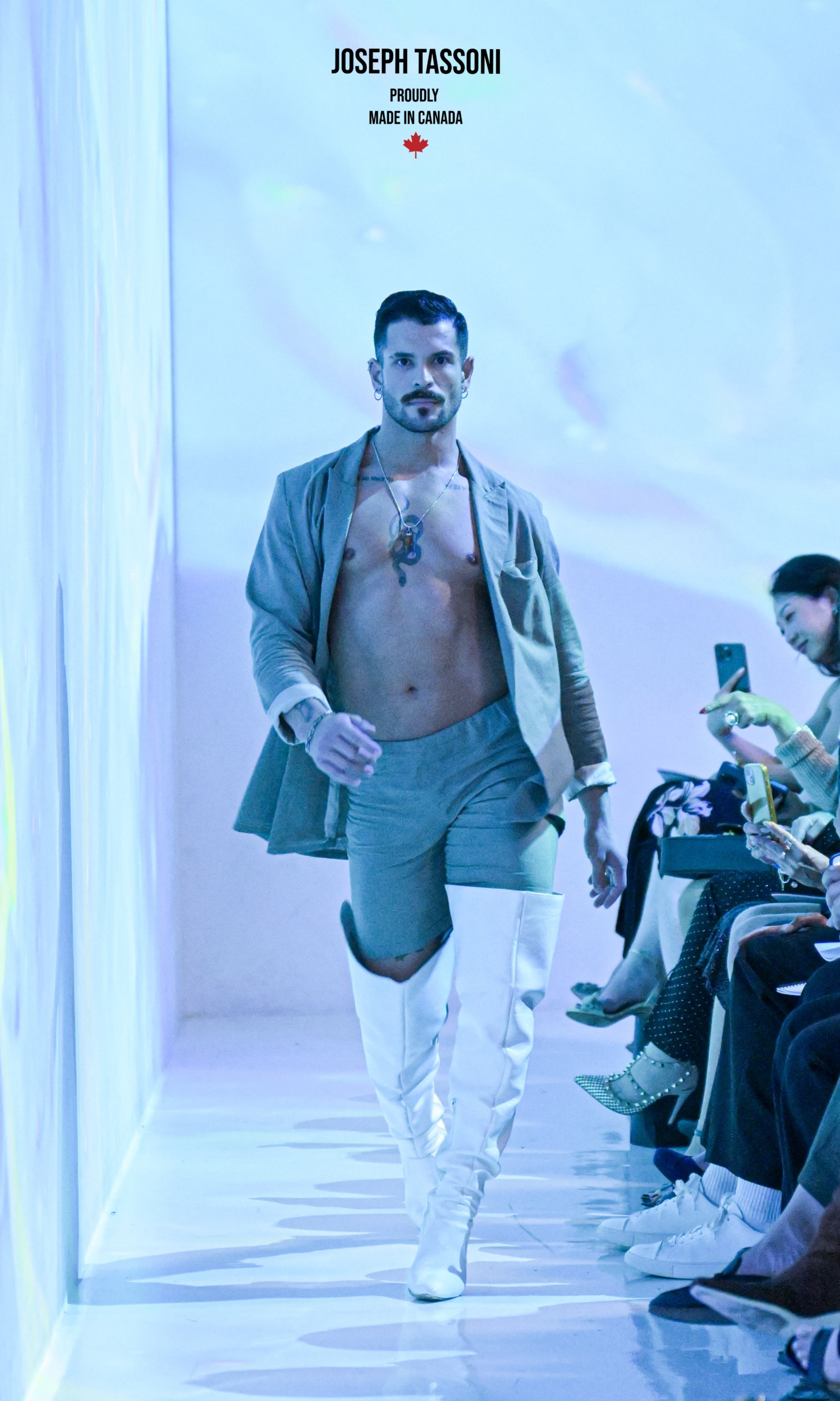 The Joseph Tassoni Oversized Linen Blazer