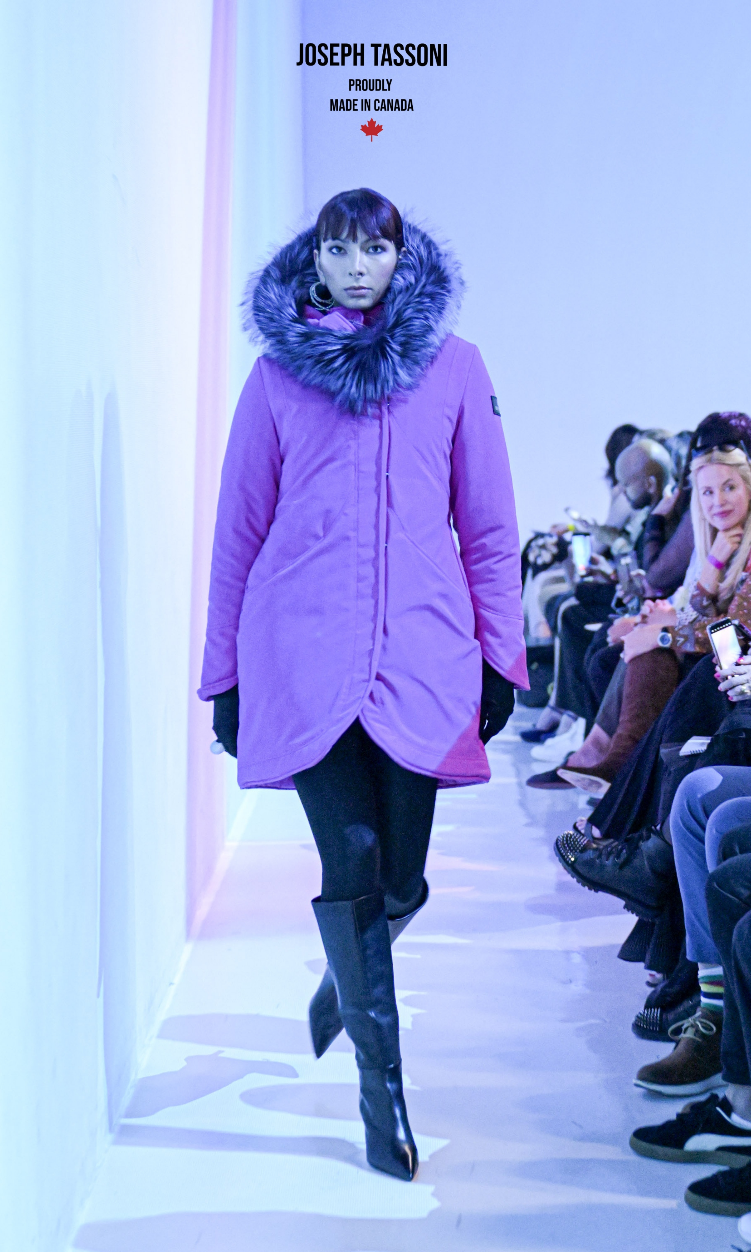 The Joseph Tassoni 3/4 Tulip Parka