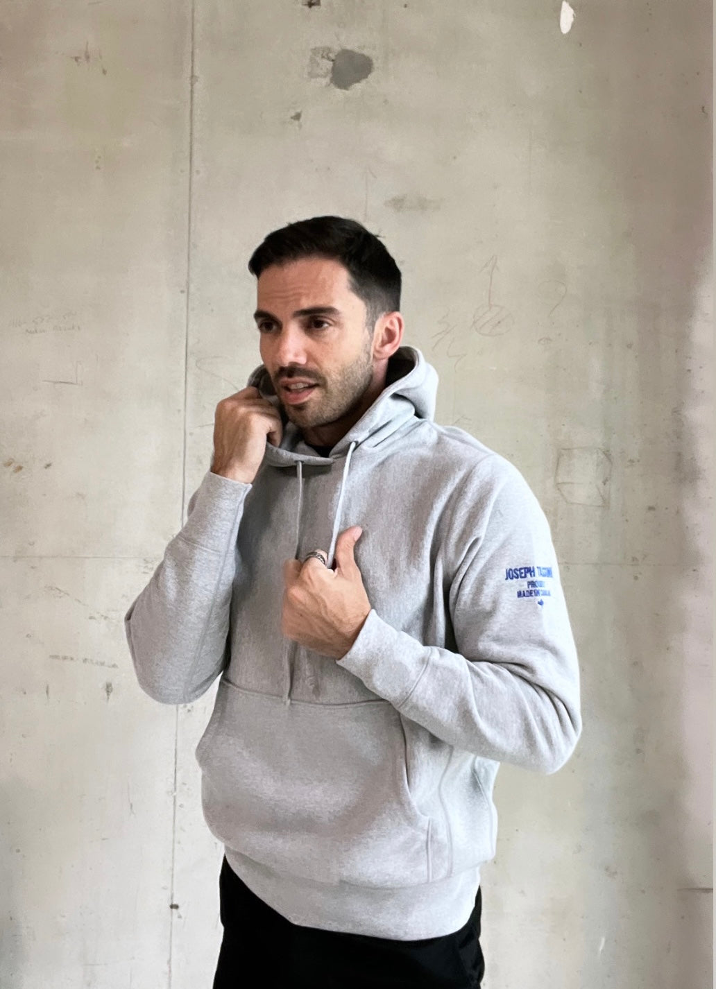 Joseph Tassoni Pop Over Hoodie cont'd