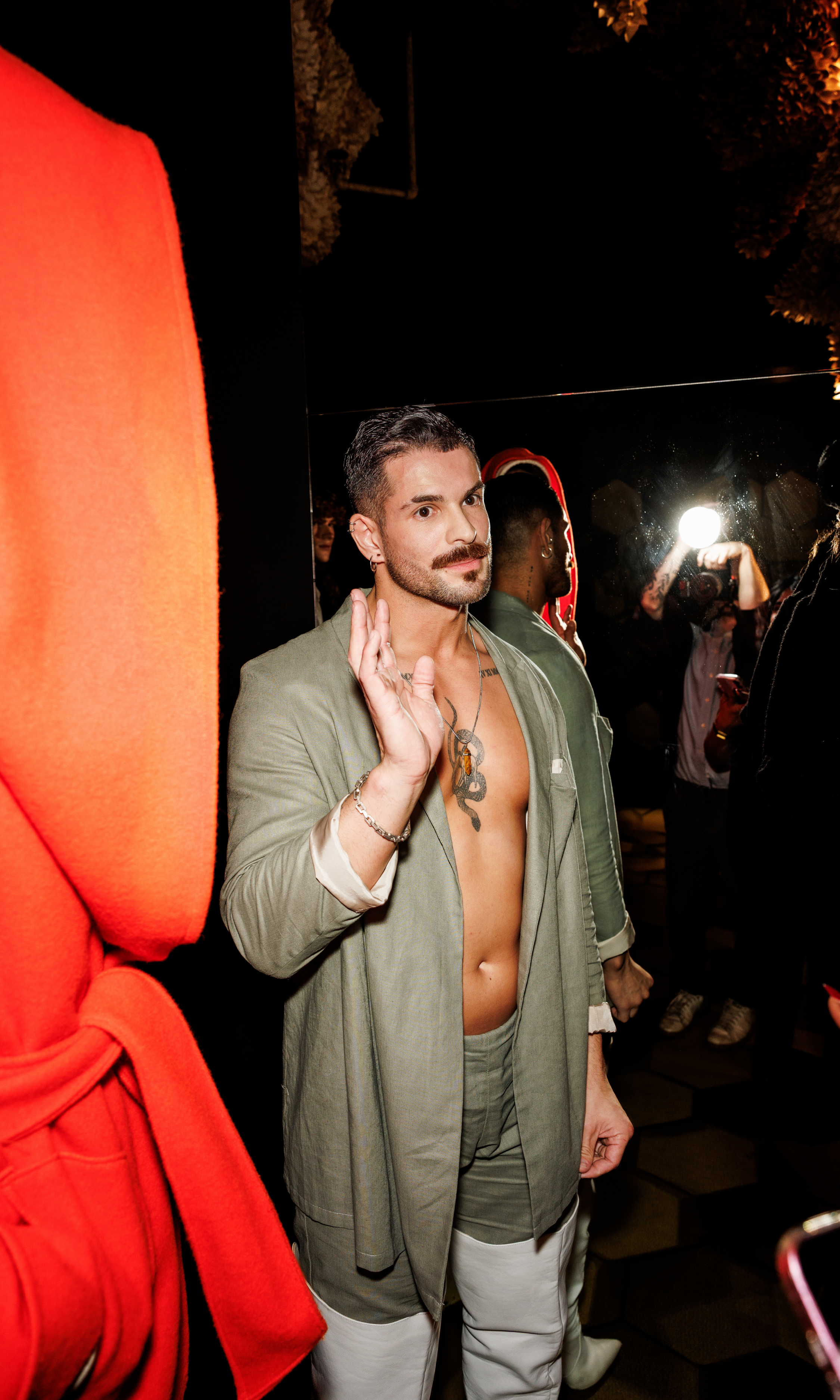 The Joseph Tassoni Oversized Linen Blazer