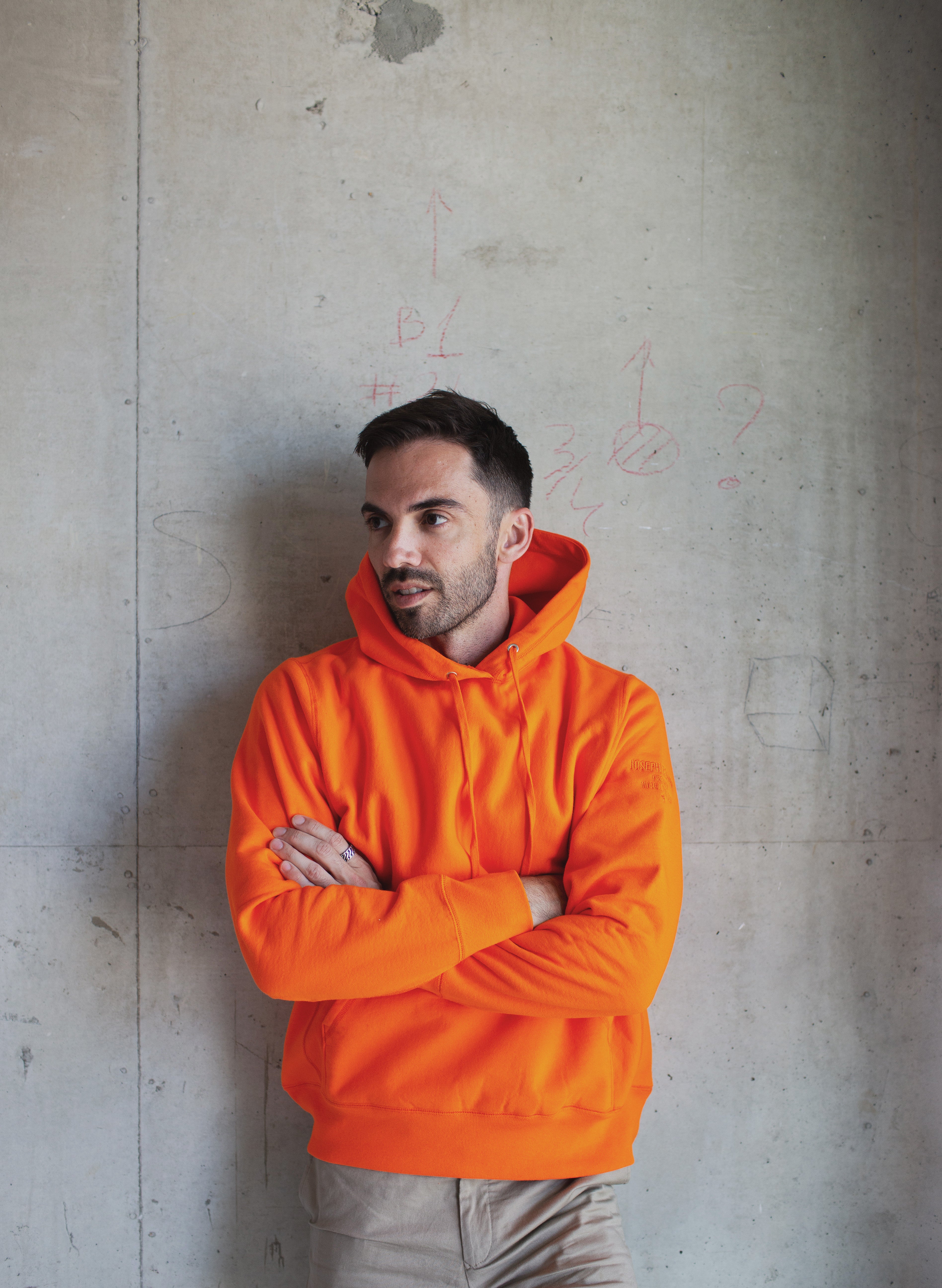 Joseph Tassoni Pop Over Hoodie cont'd