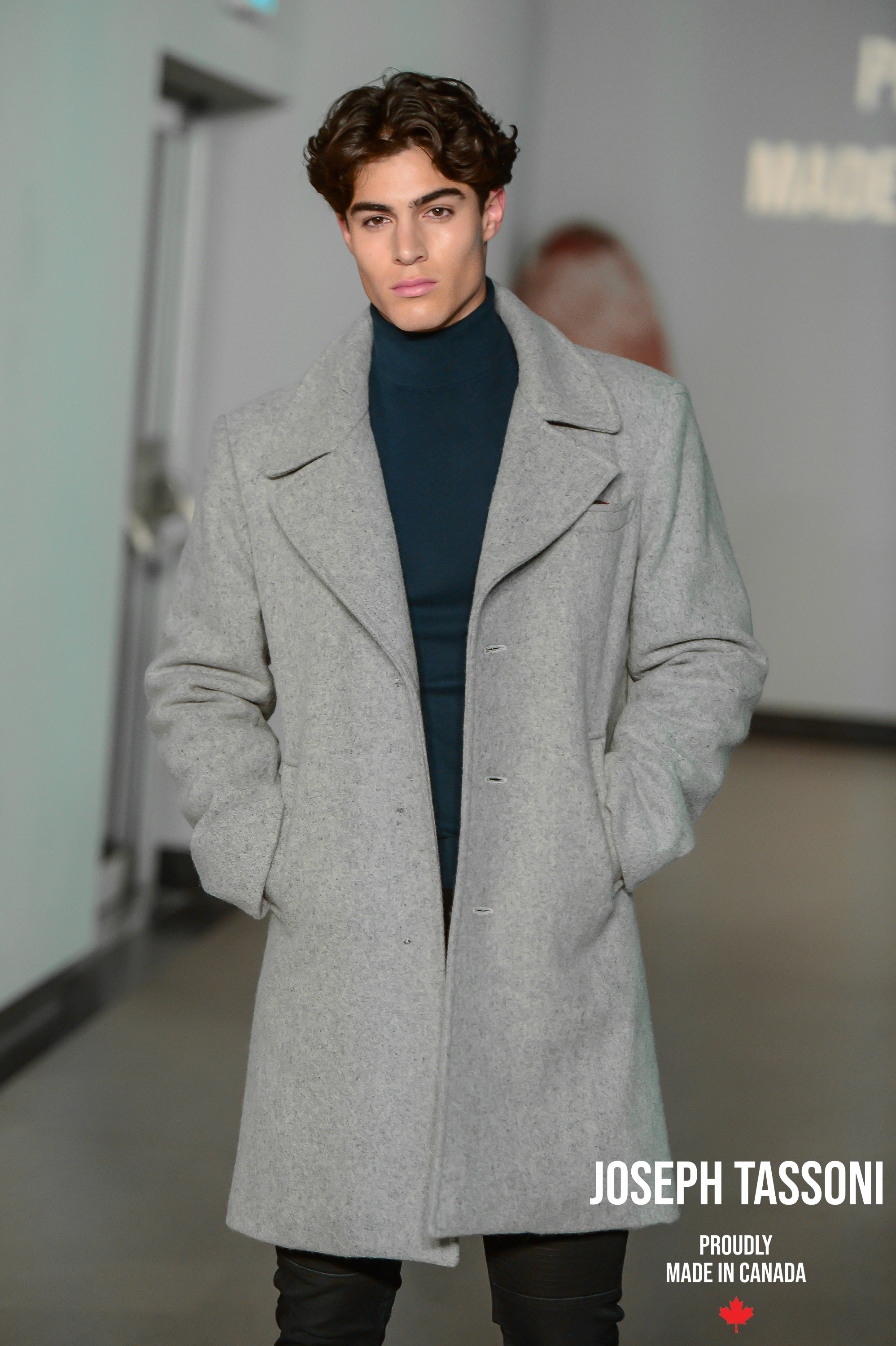 Joseph Tassoni The Classic Slim Fit Top Coat