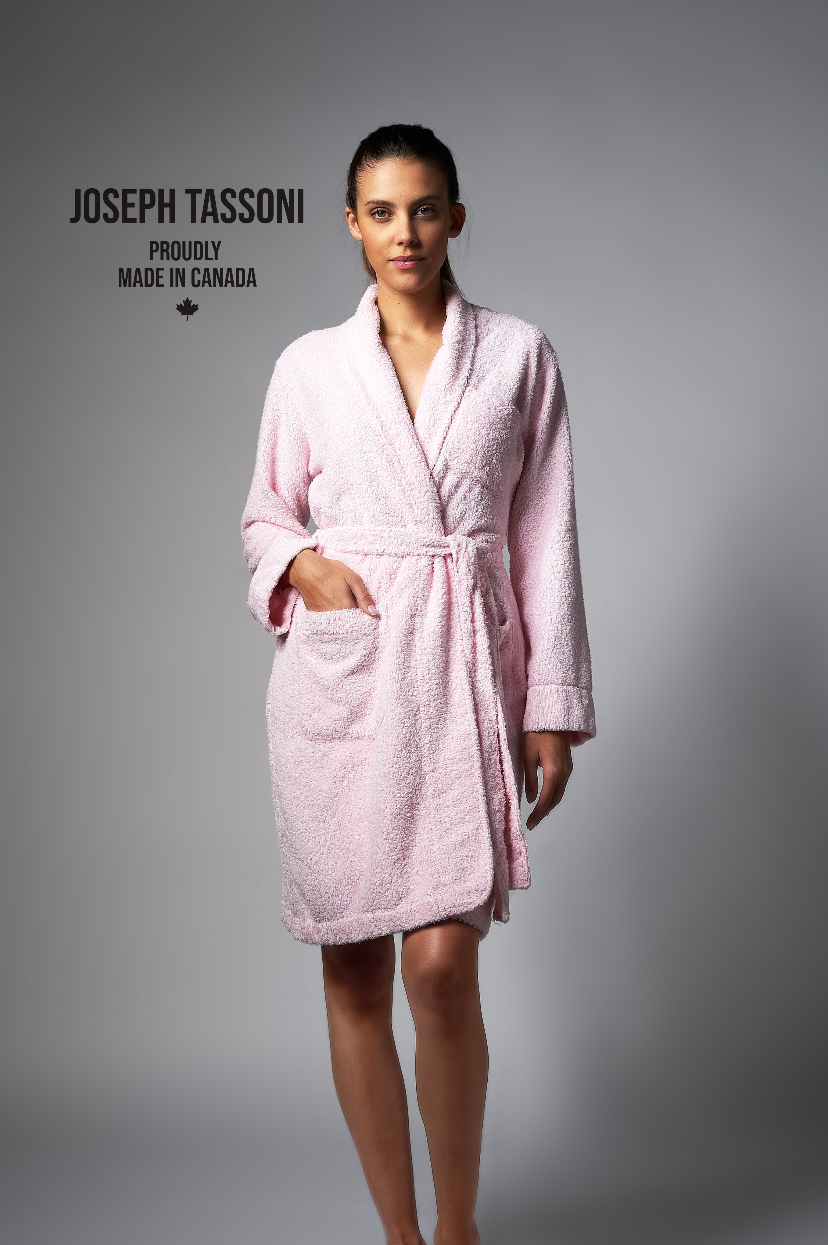 Joseph Tassoni Signature 3/4 Tulip Fit Bamboo Robe