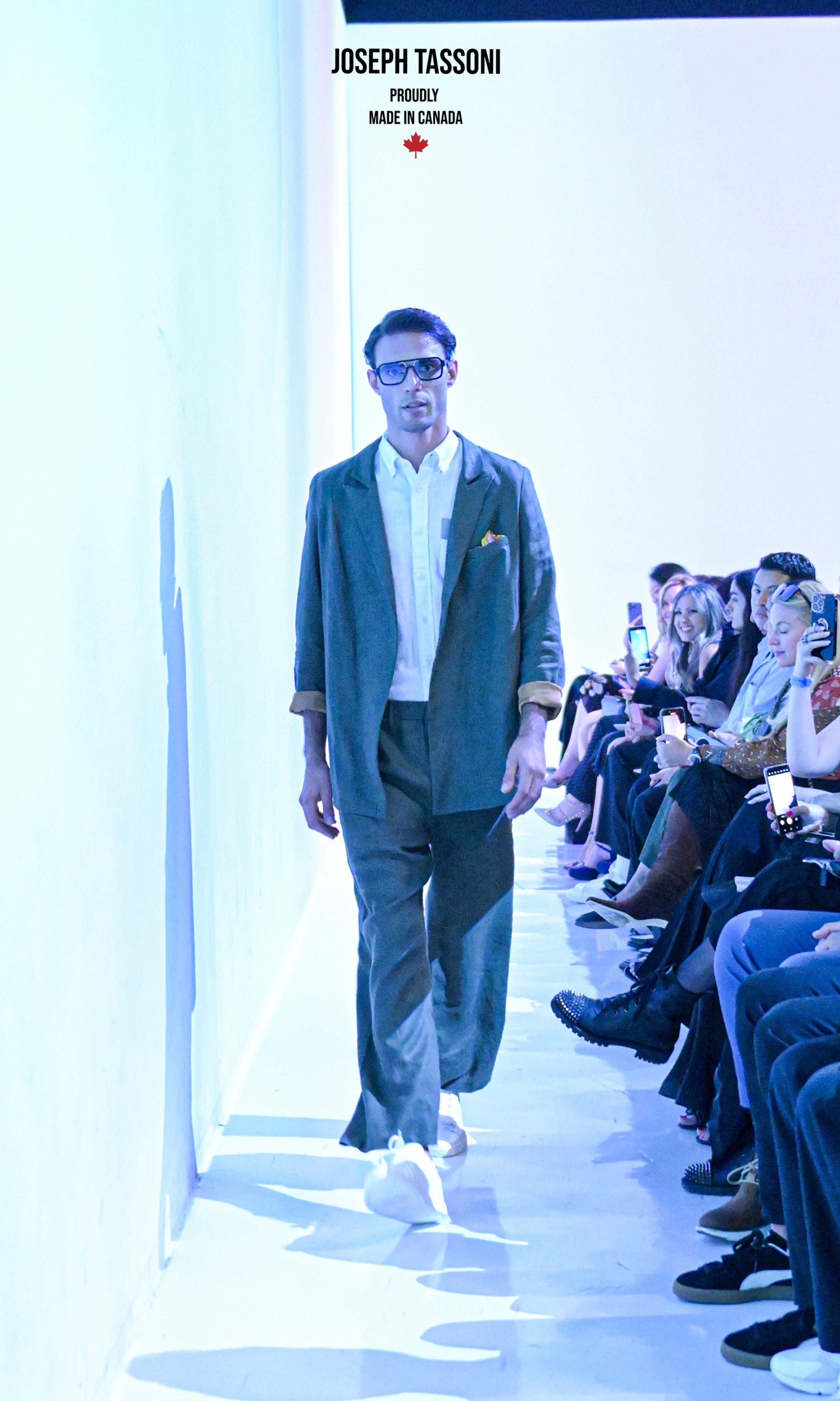 Joseph Tassoni Genderless Oversized Linen Blazer & Loose Linen Pant – Timeless Effortless Tailoring