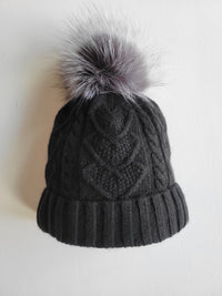 Joseph Tassoni Cable Knit Toque