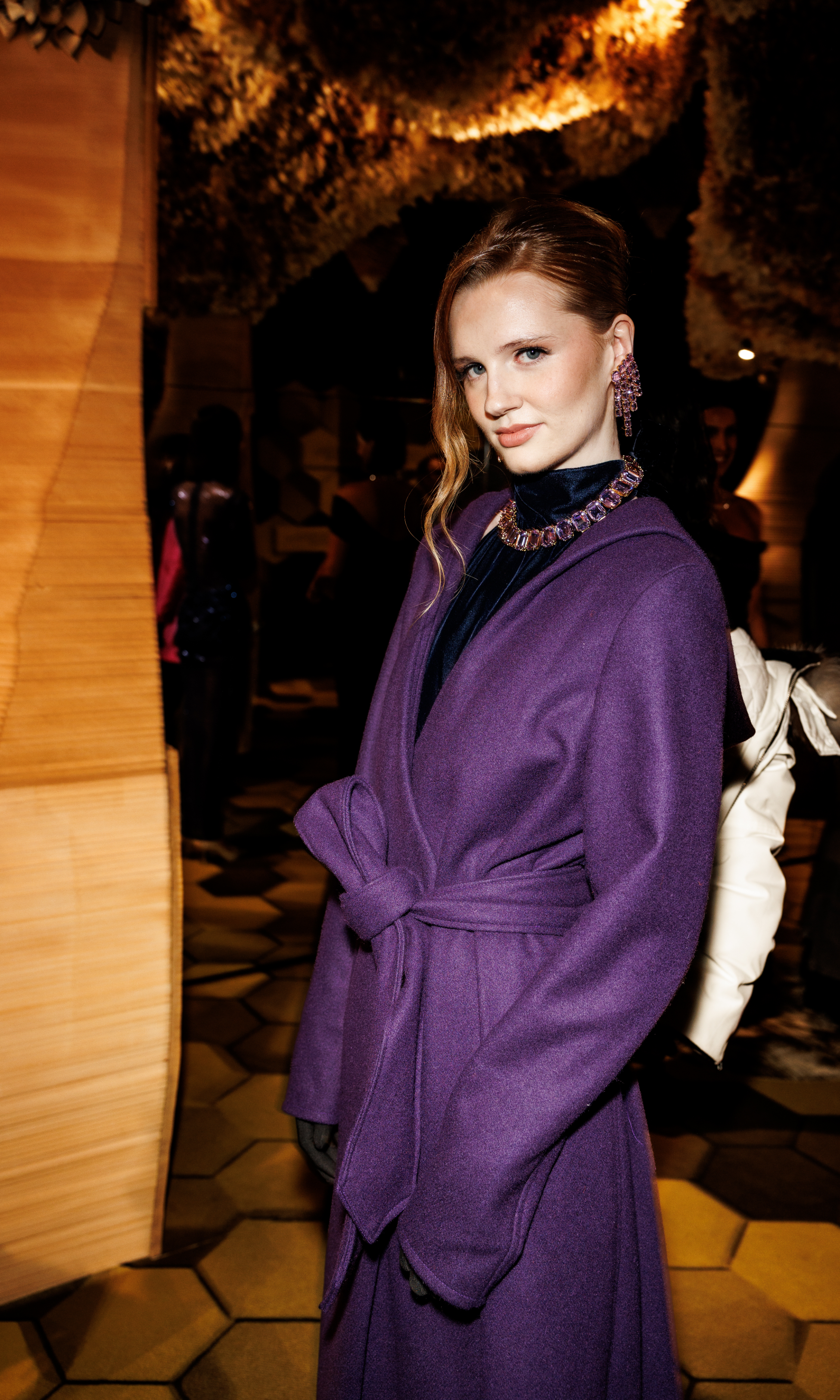 The Joseph Tassoni Ladies Hooded Wrap Coat