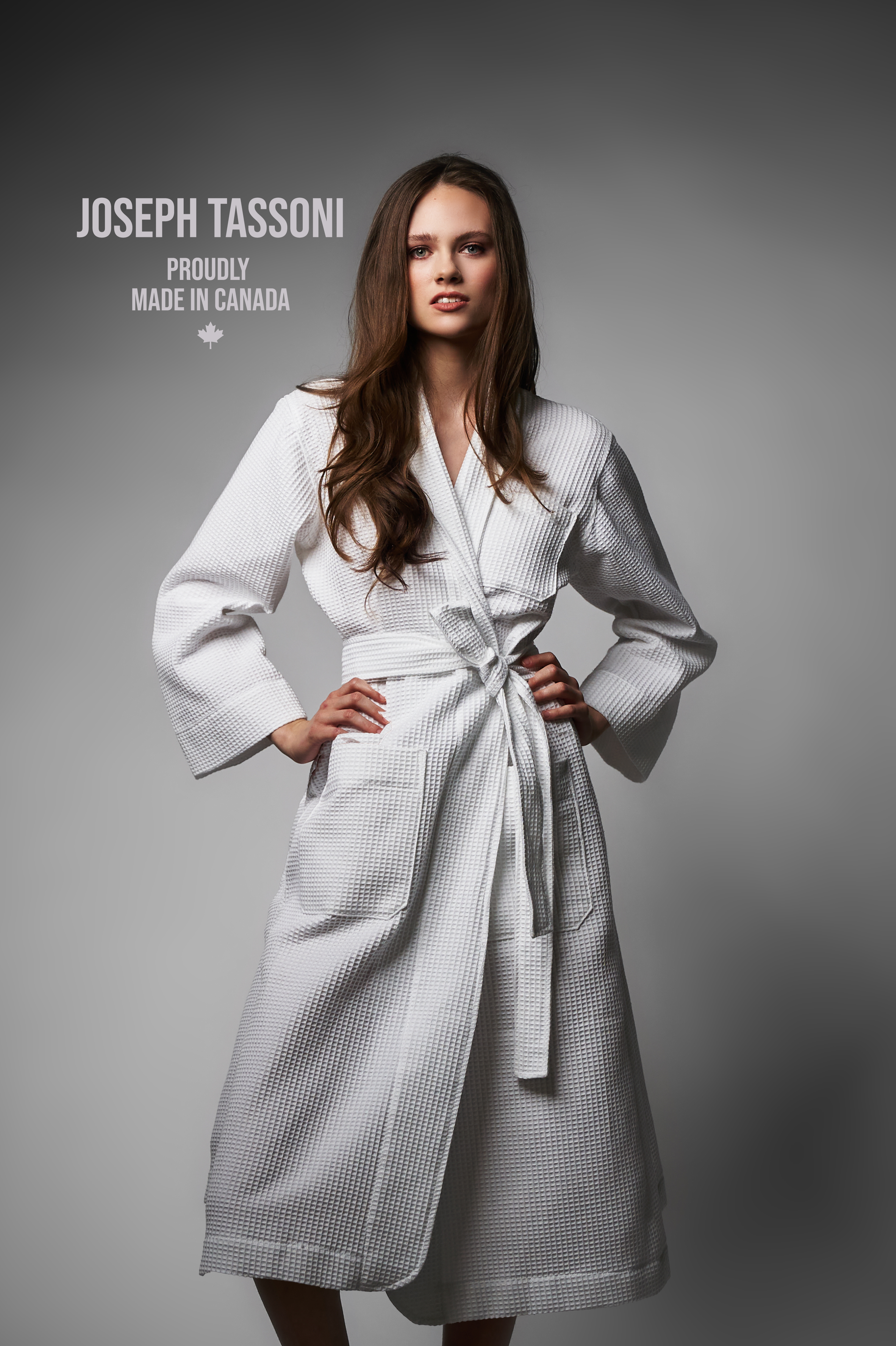 Joseph Tassoni Full-Length Organic Cotton Robe
