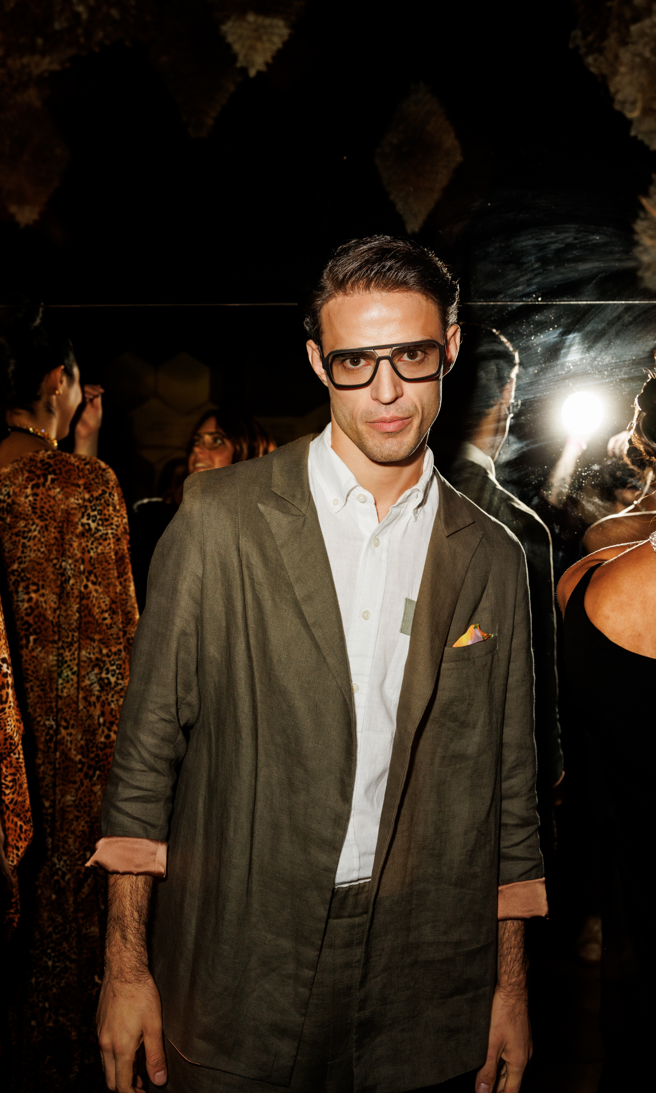 Joseph Tassoni Genderless Oversized Linen Blazer & Loose Linen Pant – Timeless Effortless Tailoring