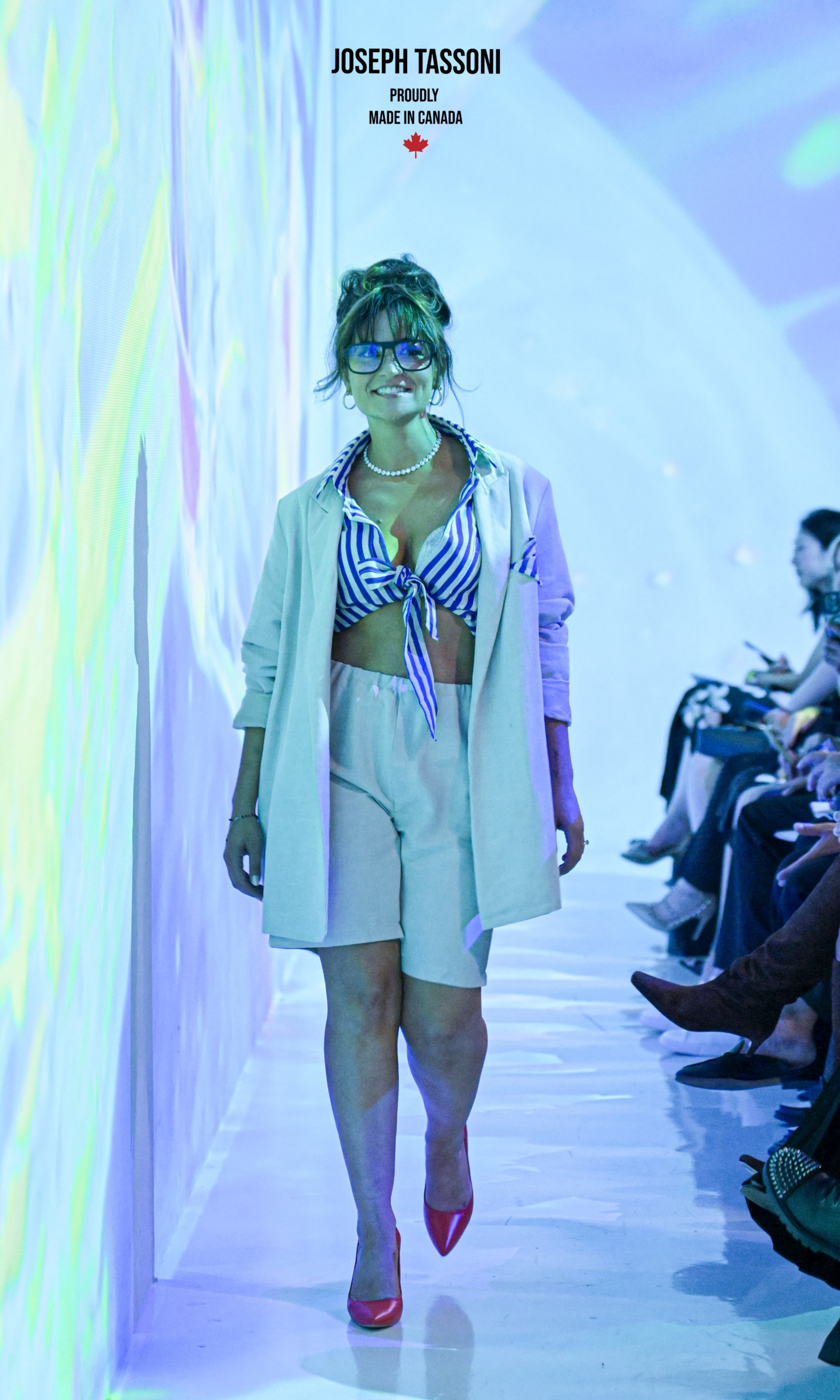 The Joseph Tassoni Oversized Linen Blazer