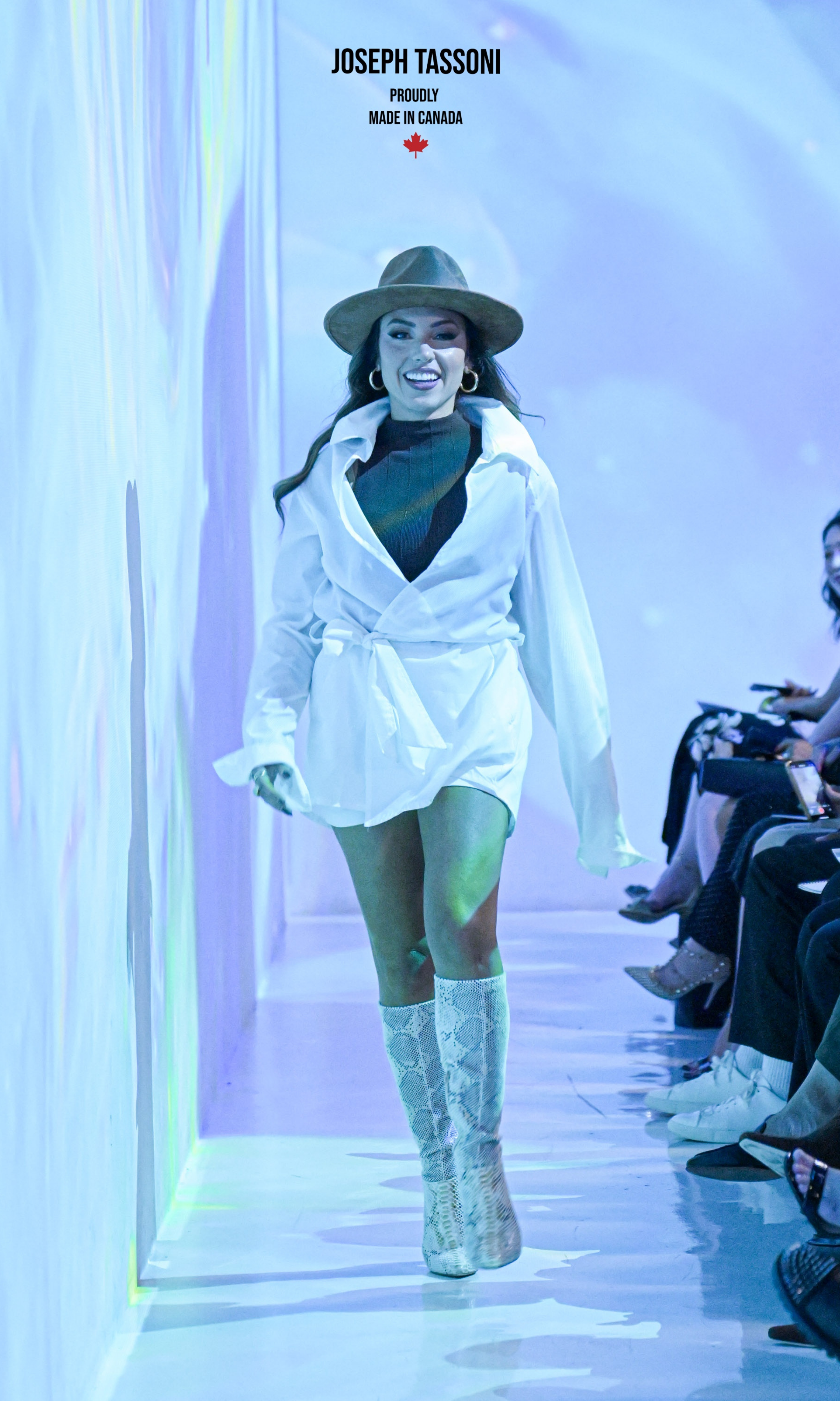 The Joseph Tassoni Cotton Wrap Shirt Dress