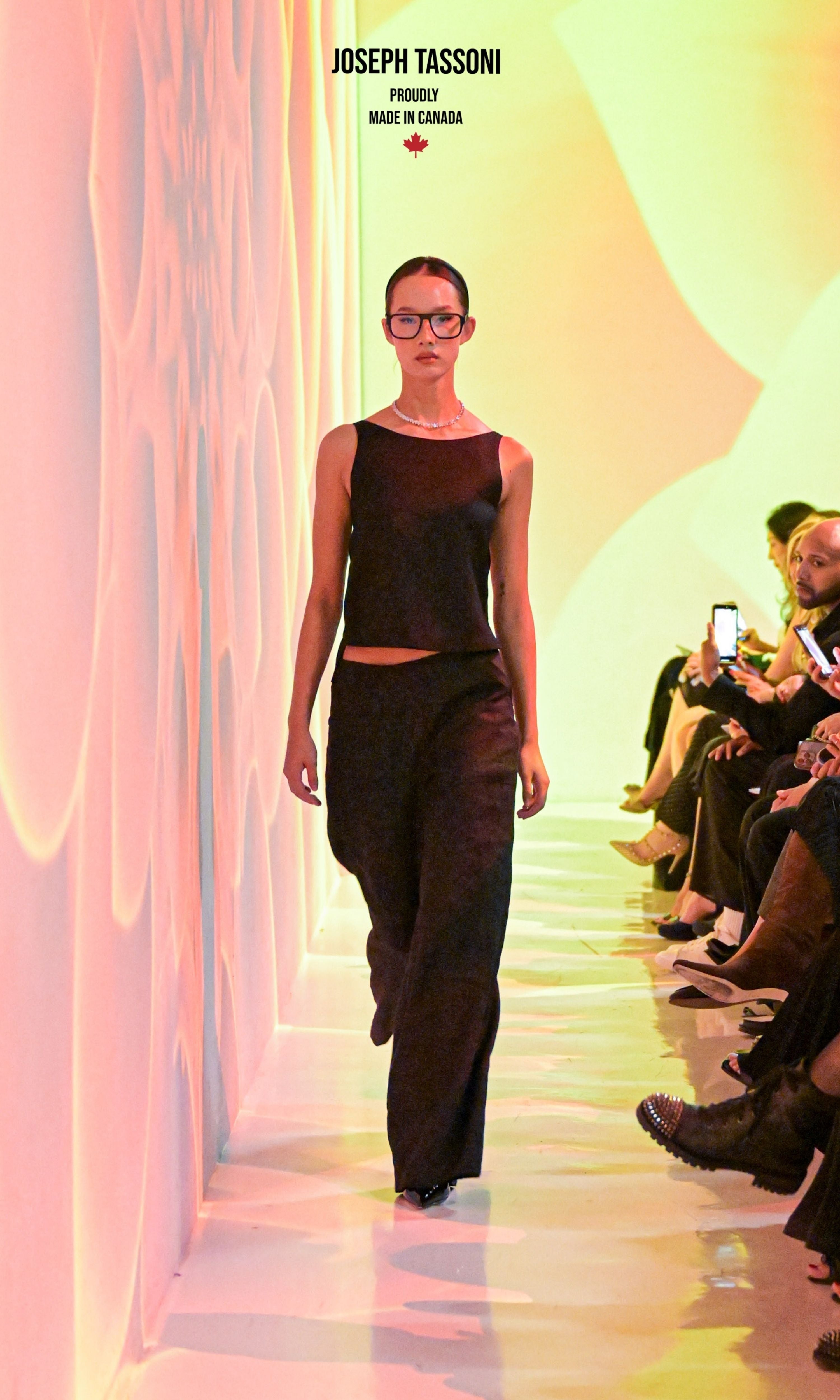 Joseph Tassoni Linen Drop Neck Top & Palazzo Zip Pant – Effortless Summer Refinement