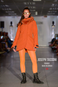 Joseph Tassoni Fingertip Tulip Parka