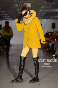 Joseph Tassoni Fingertip Tulip Parka