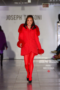 Joseph Tassoni Fingertip Tulip Parka