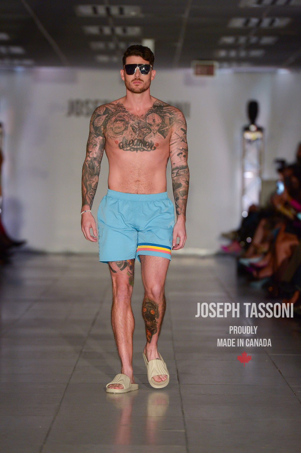 Joseph Tassoni Elastic Board Shorts