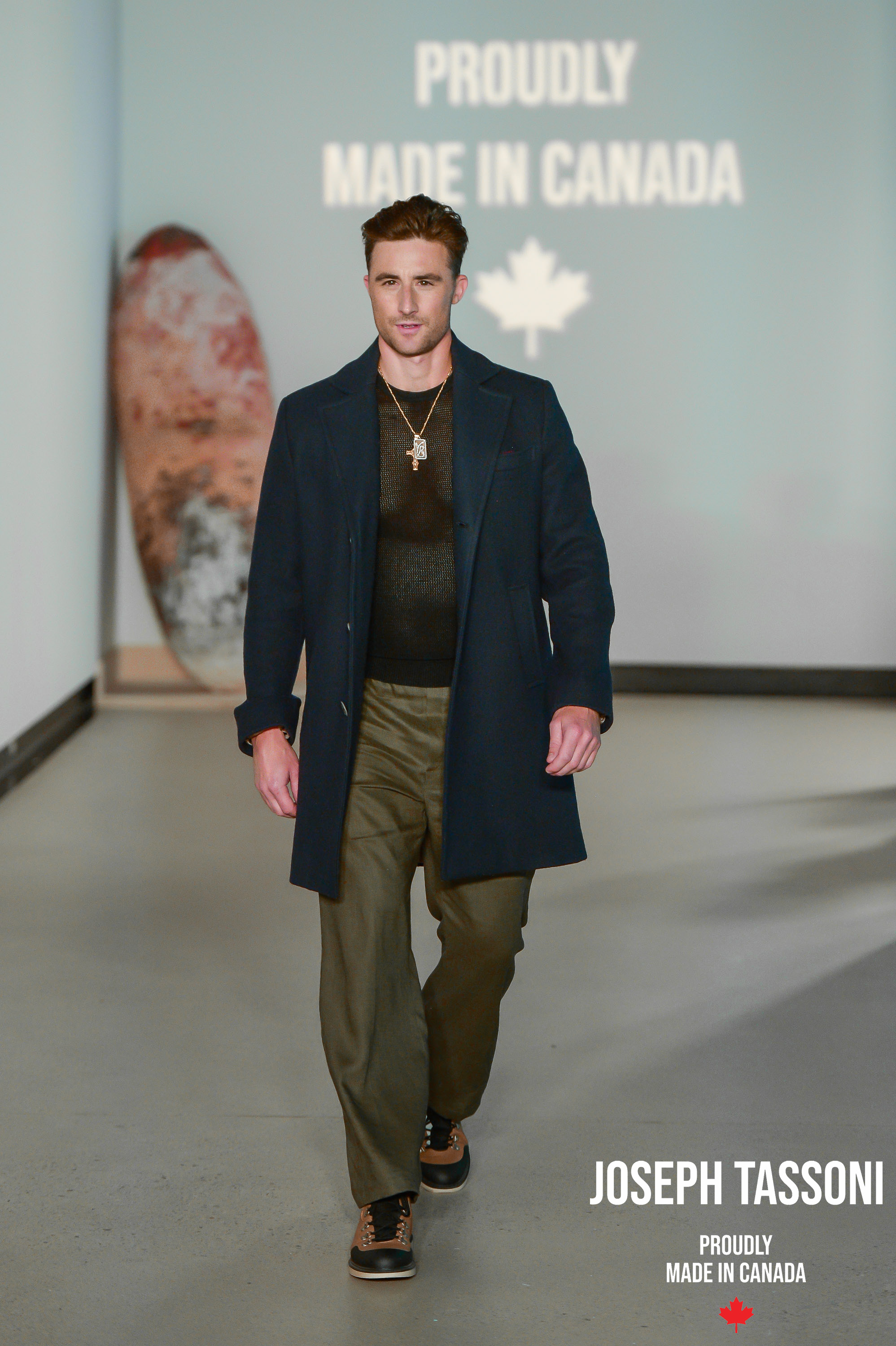 Joseph Tassoni The Classic Slim Fit Top Coat