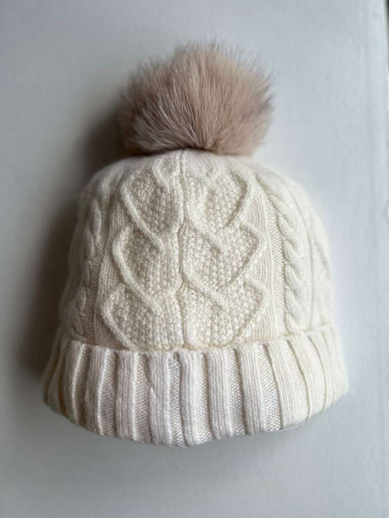 Joseph Tassoni Cable Knit Toque