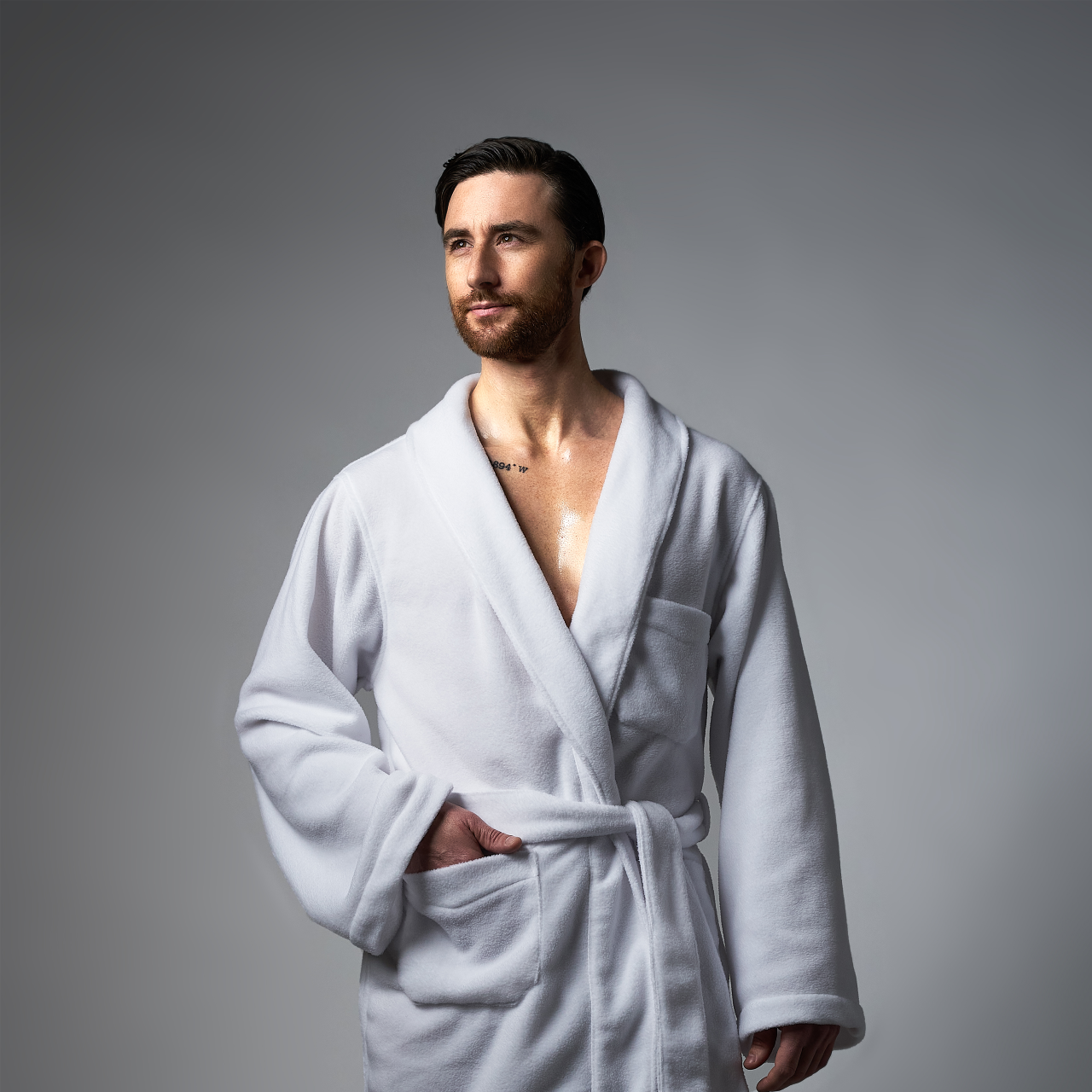 Buy Sanddune Mens Bathrobe |100% Terry Cotton Shower Gown | Full Sleeve Knee  Length Gents Bath Robes | Pocket with Waist belt Mens Bathrobes | Brown  Bathrobe –Large Size Online at Low