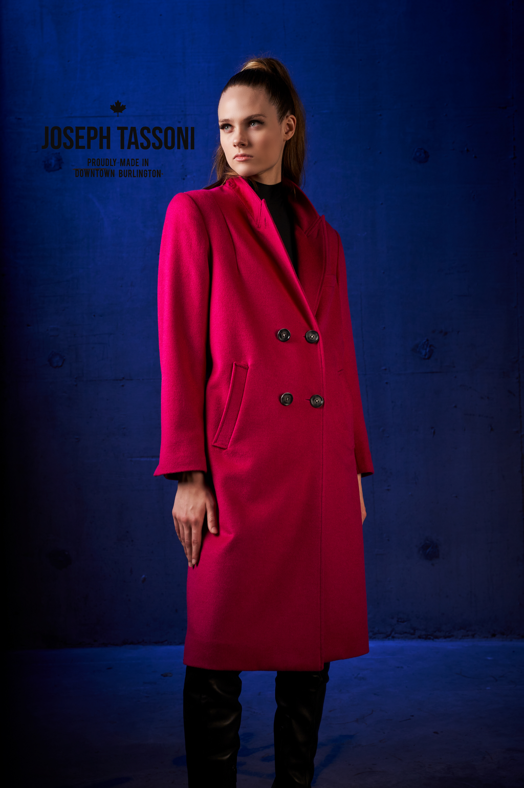 Double Breasted Women’s Overcoat