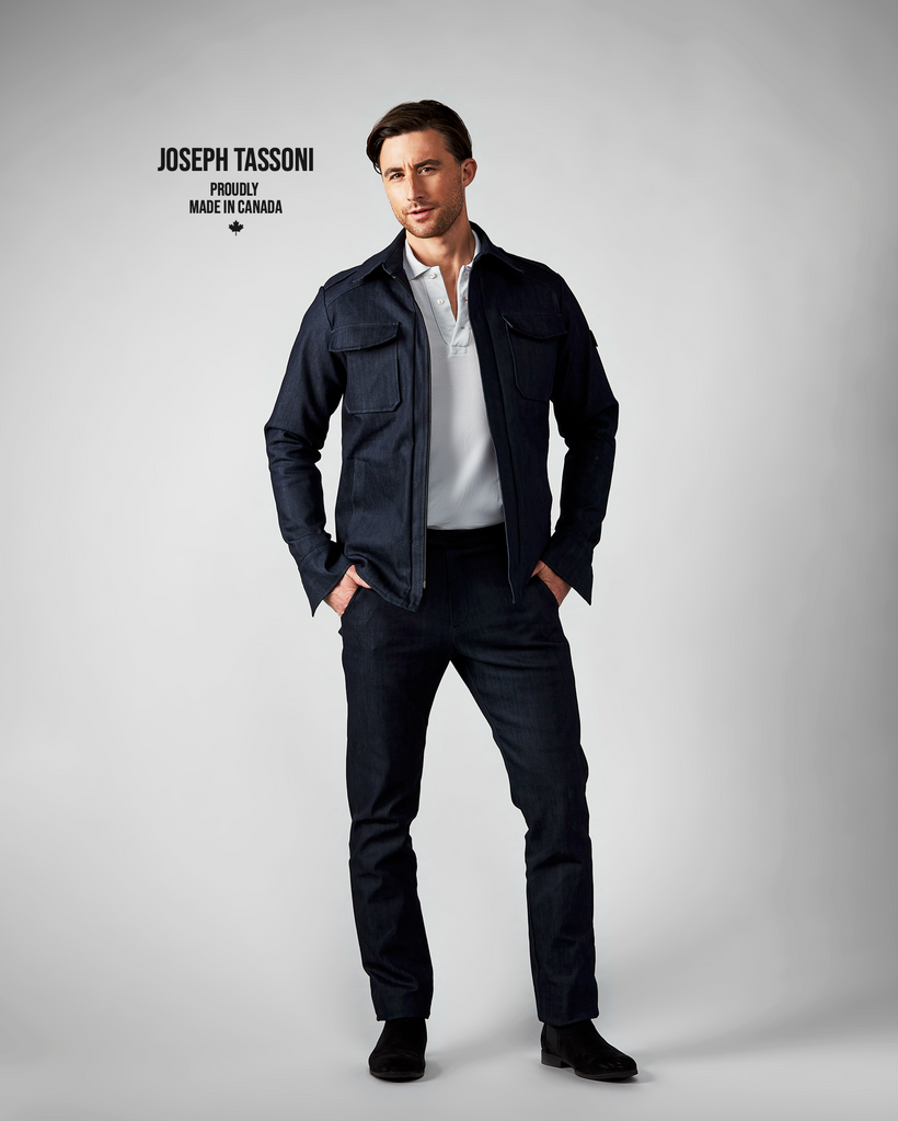 JT Men's Denim Shirt Jacket