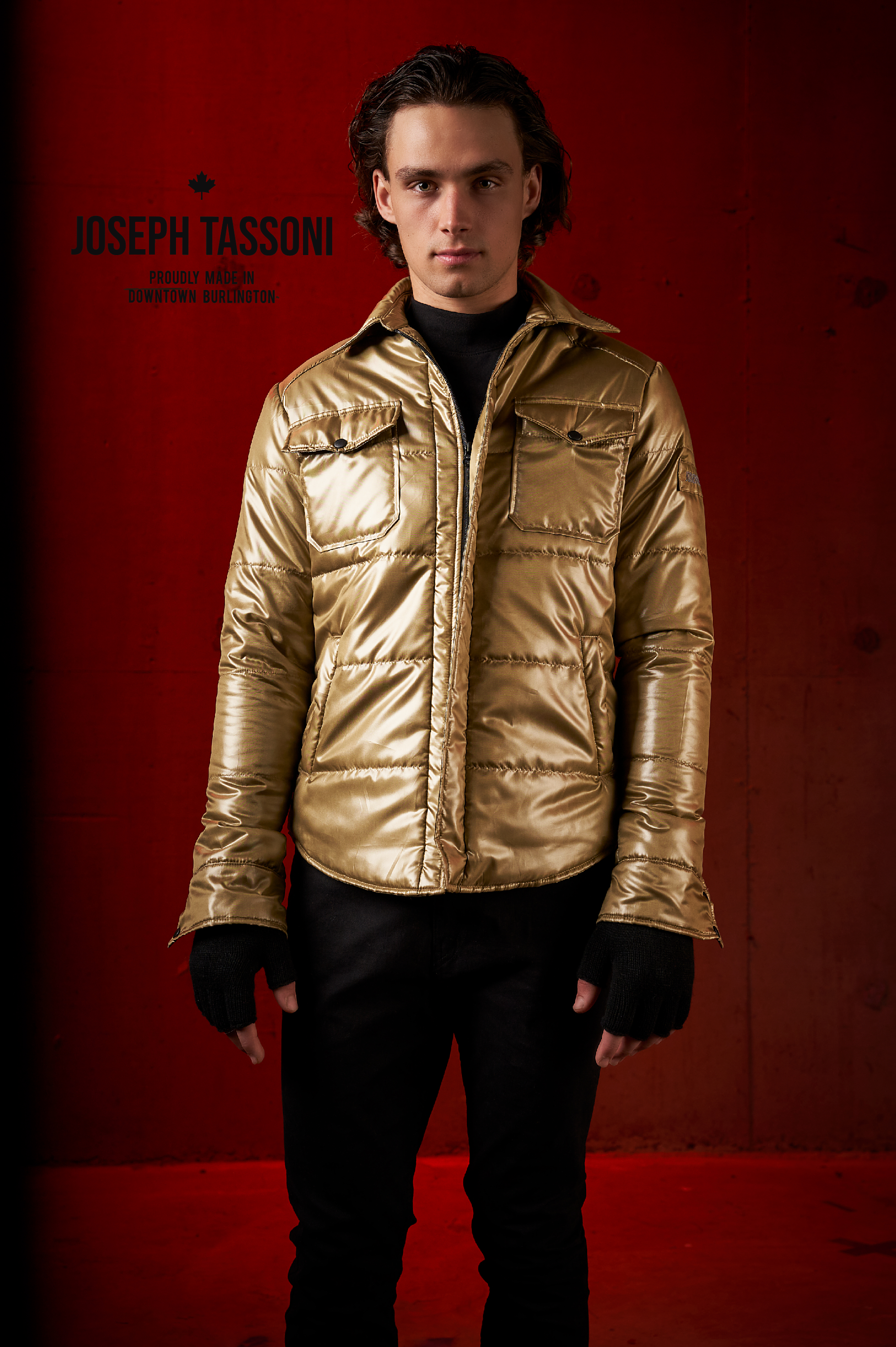 Men's Nylon Shirt Jacket – Joseph Tassoni