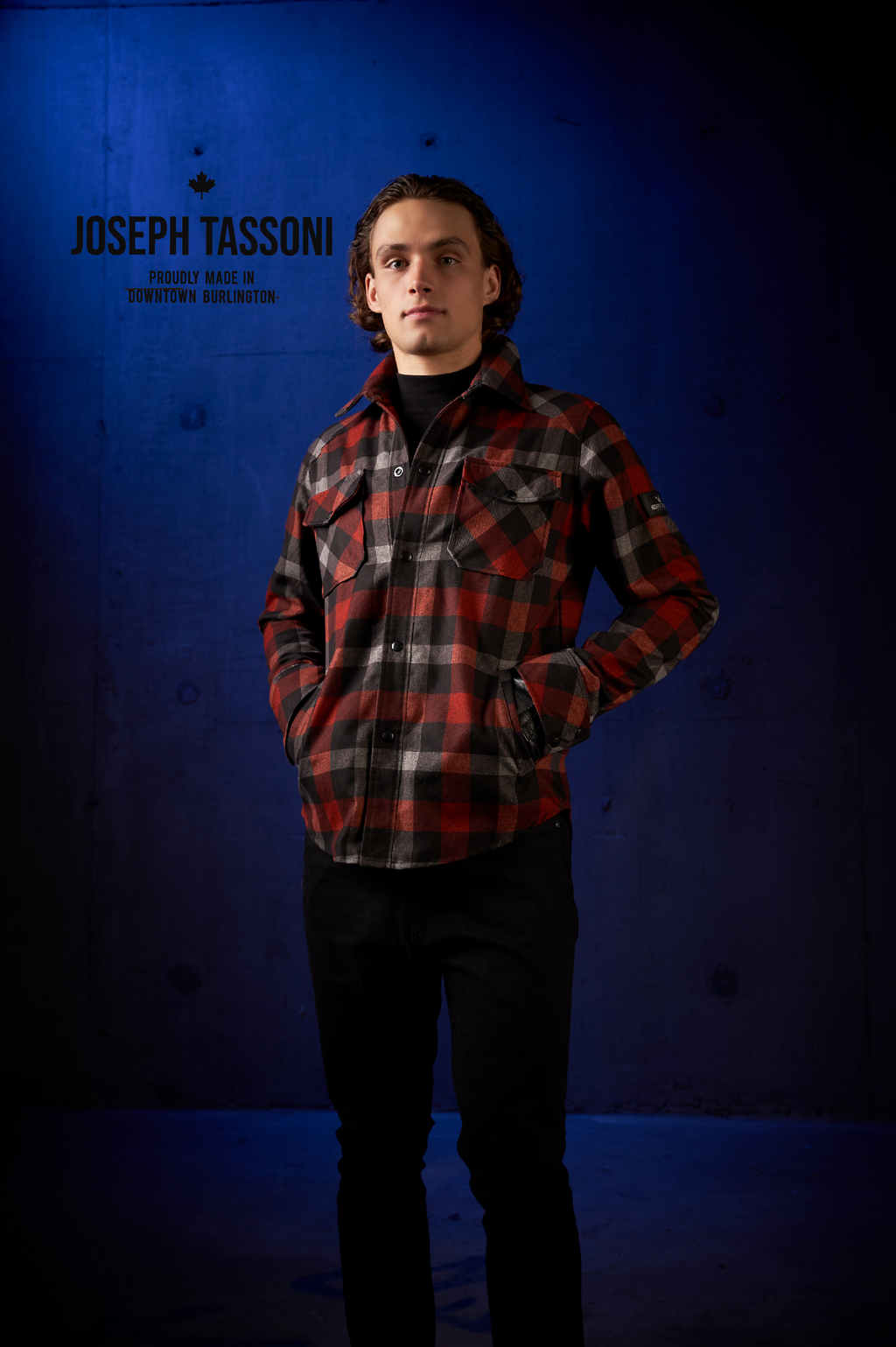 Men's Tartan Shirt Jacket